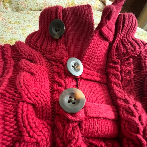 12-18 Month Baby Gap Red Knit Sweater - Picture 2 of 3